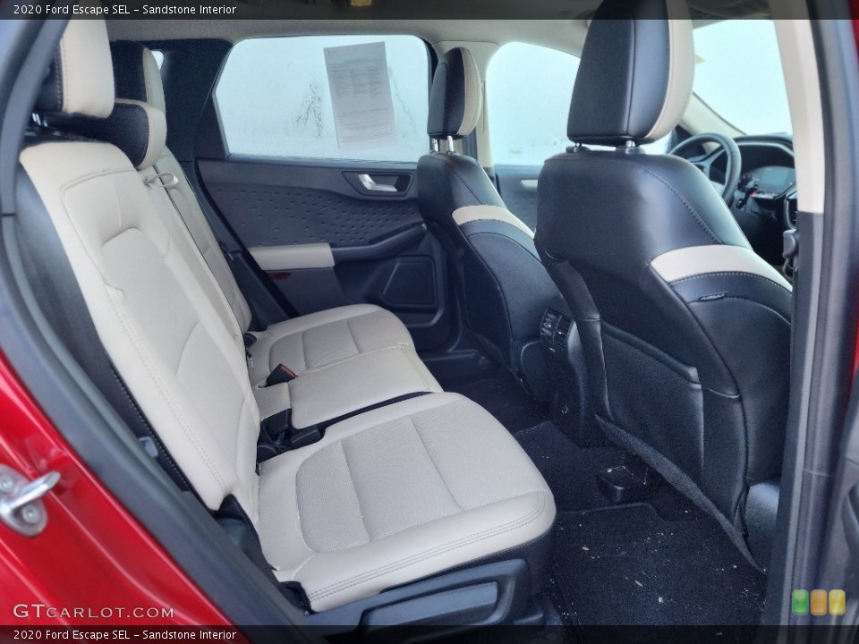 Sandstone Interior Rear Seat for the 2020 Ford Escape SEL #146752809