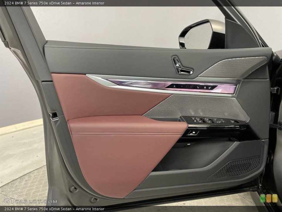 Amarone Interior Door Panel for the 2024 BMW 7 Series 750e xDrive Sedan #146753160