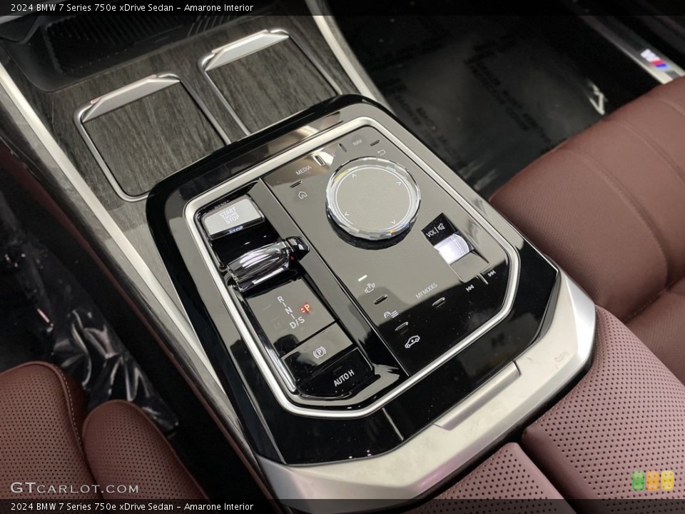 Amarone Interior Controls for the 2024 BMW 7 Series 750e xDrive Sedan #146753391