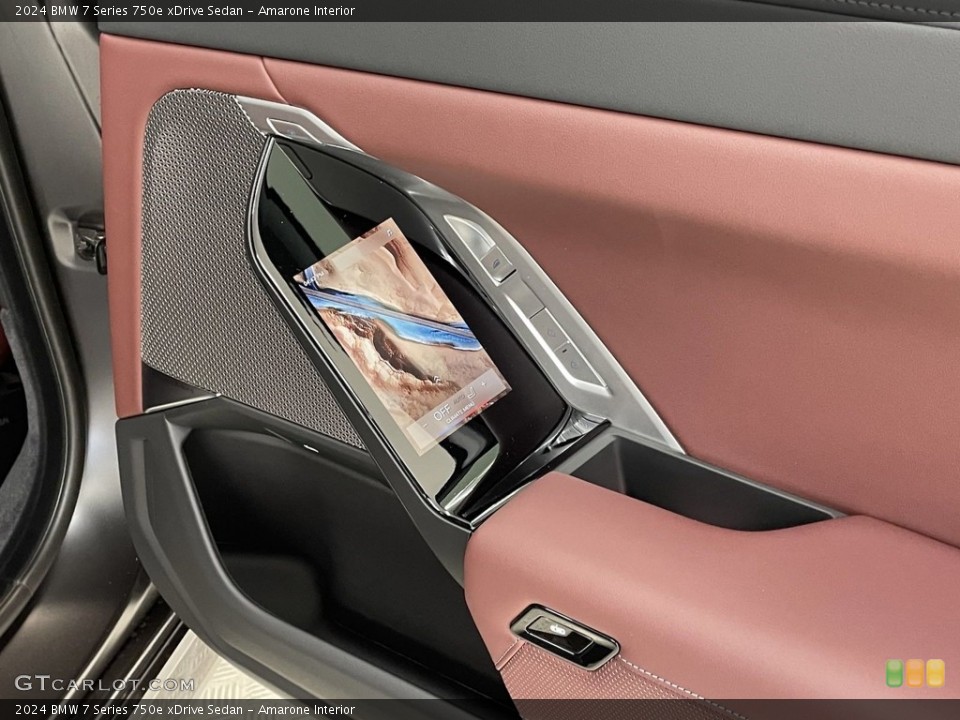 Amarone Interior Door Panel for the 2024 BMW 7 Series 750e xDrive Sedan #146753442