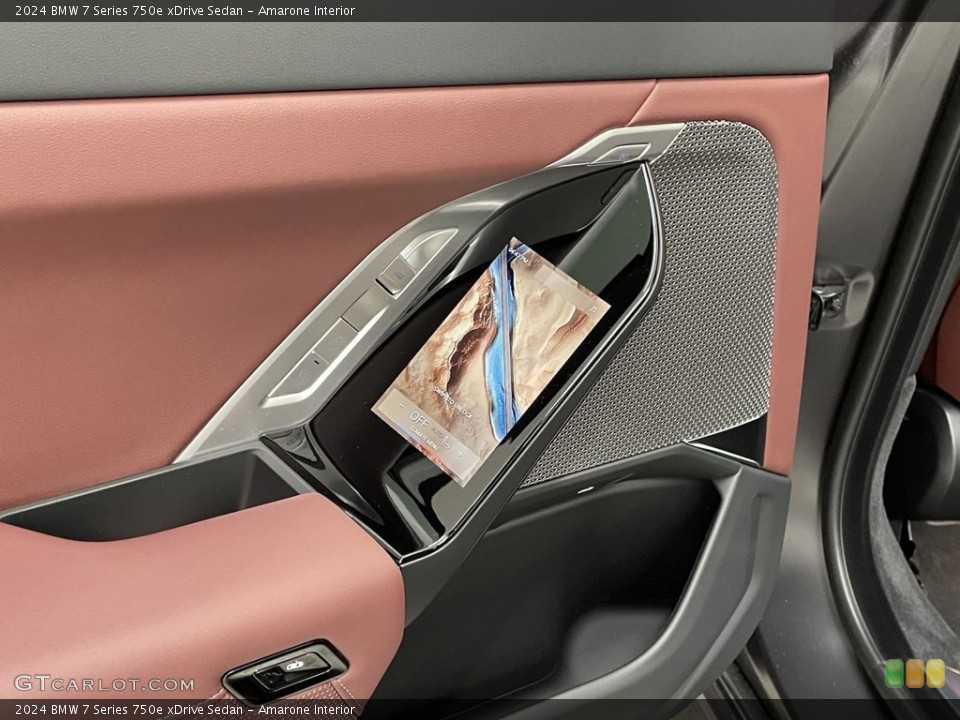 Amarone Interior Door Panel for the 2024 BMW 7 Series 750e xDrive Sedan #146753484
