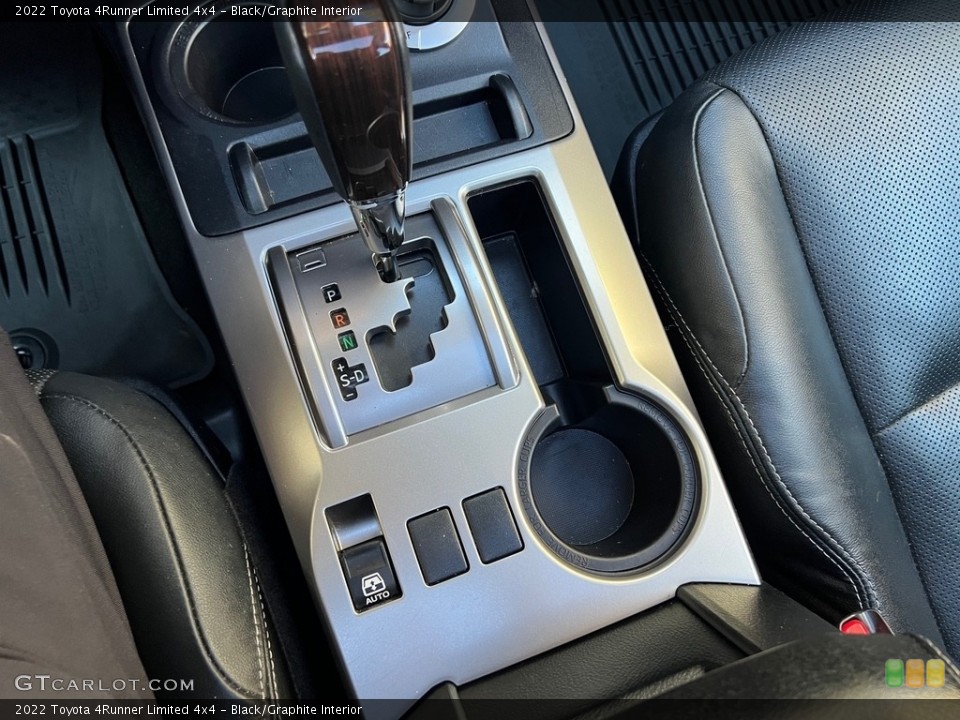 Black/Graphite Interior Transmission for the 2022 Toyota 4Runner Limited 4x4 #146753811