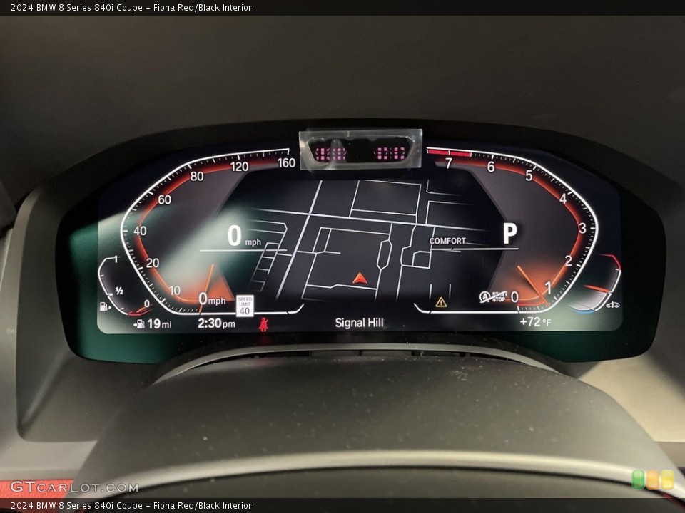 Fiona Red/Black Interior Gauges for the 2024 BMW 8 Series 840i Coupe #146753886
