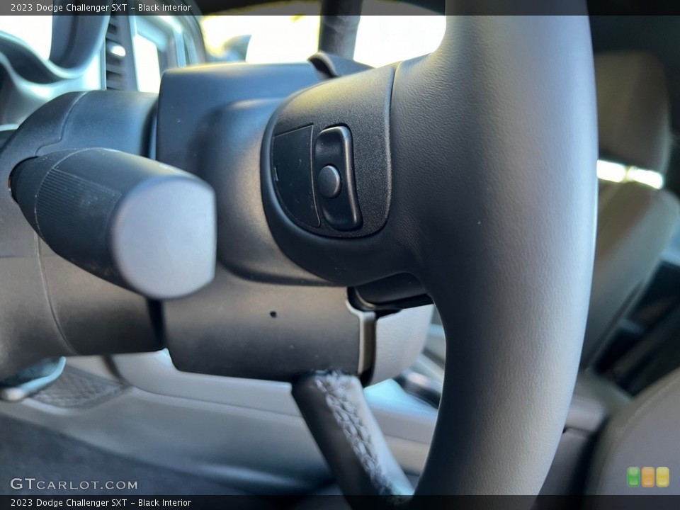 Black Interior Steering Wheel for the 2023 Dodge Challenger SXT #146754876