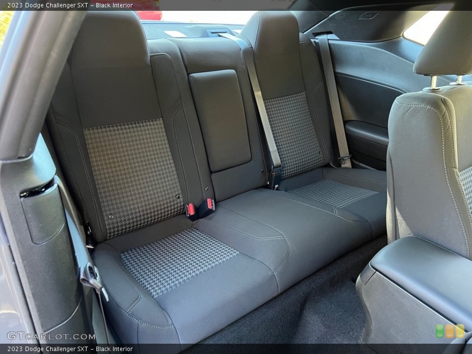 Black Interior Rear Seat for the 2023 Dodge Challenger SXT #146754882