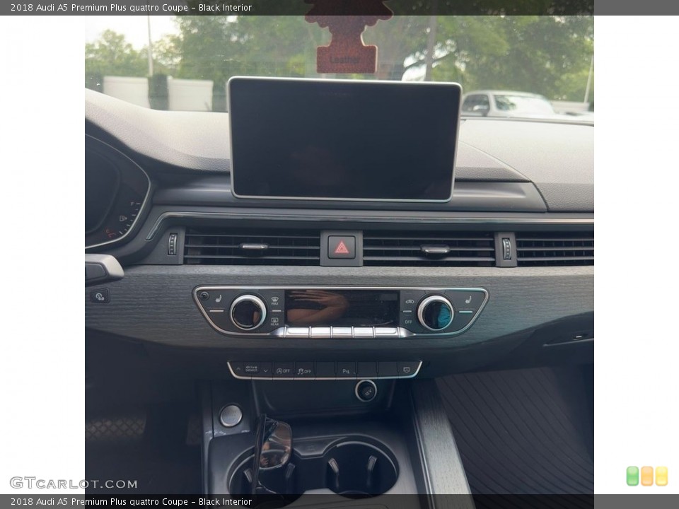 Black Interior Controls for the 2018 Audi A5 Premium Plus quattro Coupe #146755427