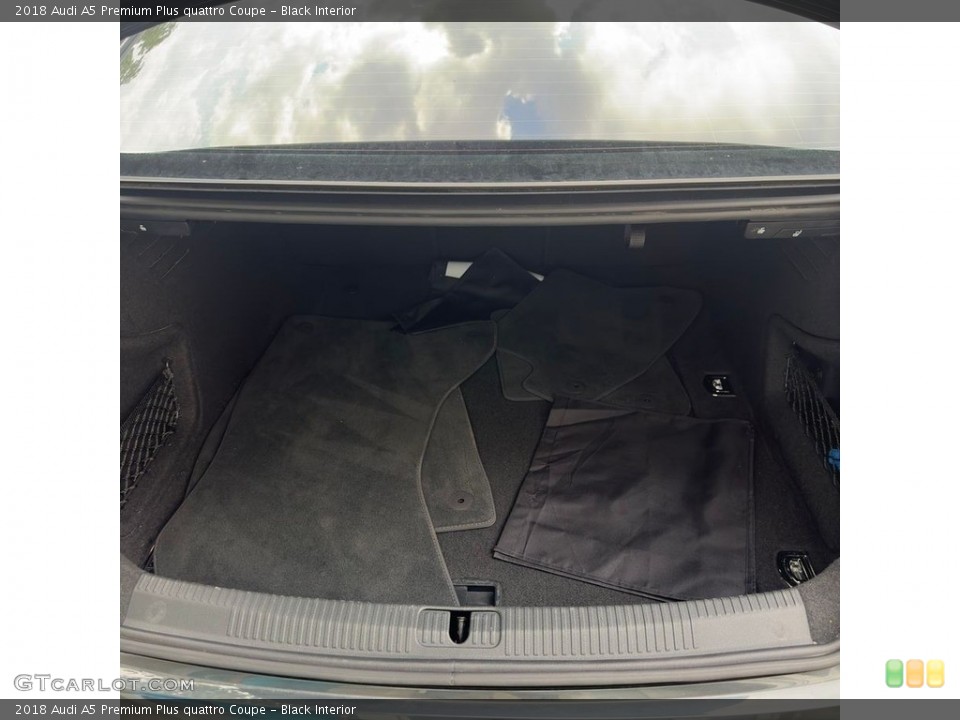 Black Interior Trunk for the 2018 Audi A5 Premium Plus quattro Coupe #146755451