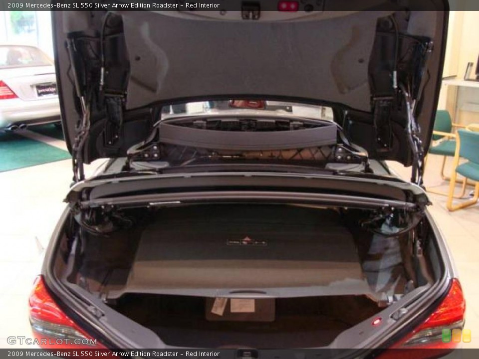 Red Interior Trunk for the 2009 Mercedes-Benz SL 550 Silver Arrow Edition Roadster #14733952