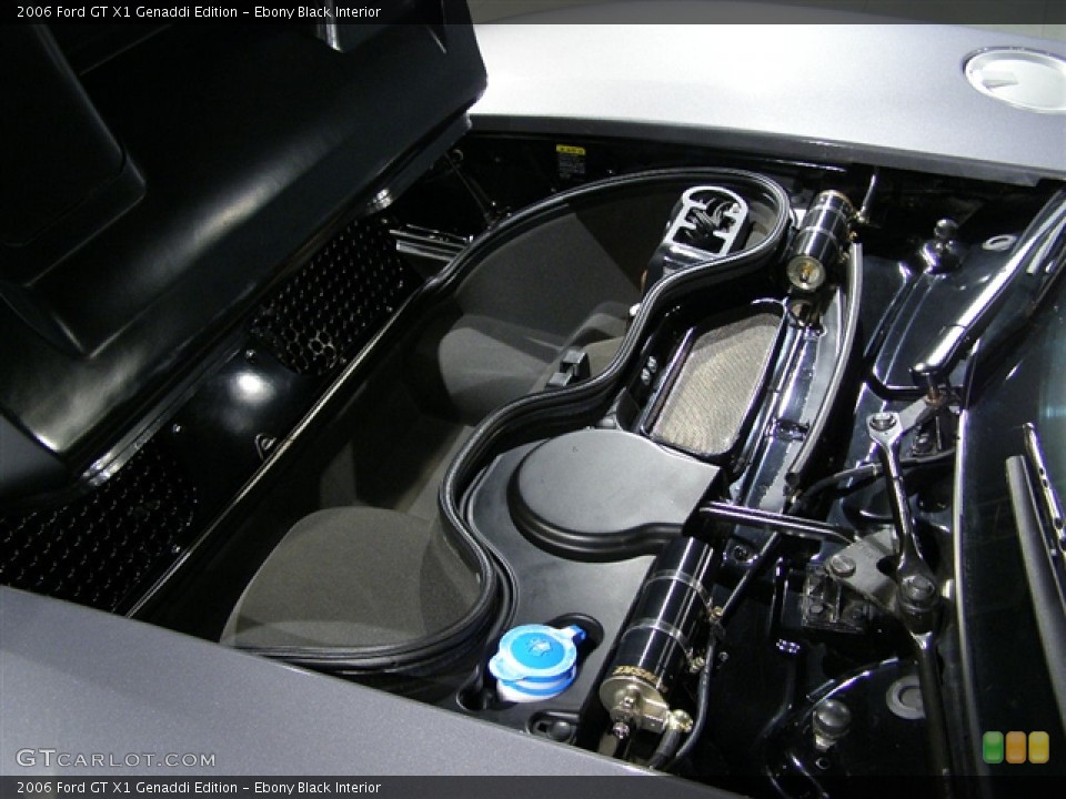 Ebony Black Interior Trunk for the 2006 Ford GT X1 Genaddi Edition #147517