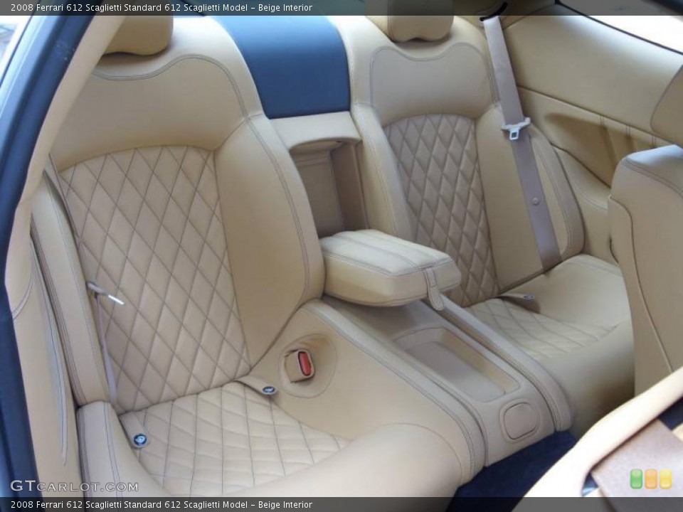 Beige Interior Photo for the 2008 Ferrari 612 Scaglietti  #14799582