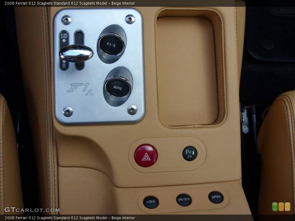 Beige Interior Transmission for the 2008 Ferrari 612 Scaglietti  #14799612