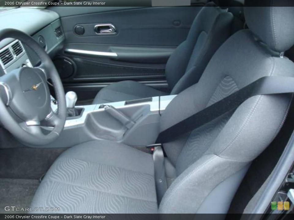 Dark Slate Gray Interior Photo for the 2006 Chrysler Crossfire Coupe #14853611