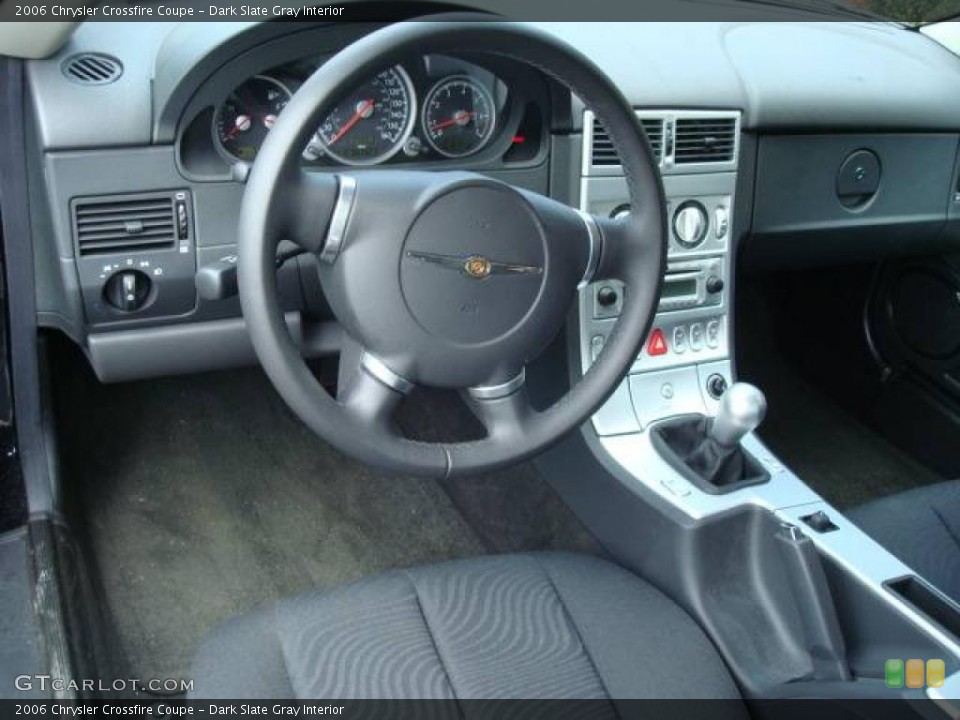 Dark Slate Gray Interior Dashboard for the 2006 Chrysler Crossfire Coupe #14853641