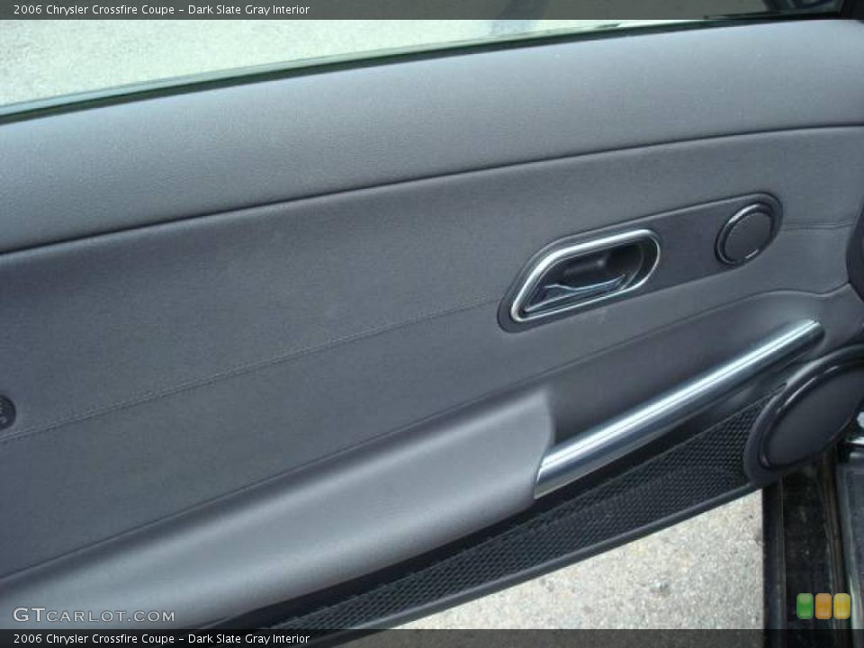Dark Slate Gray Interior Door Panel for the 2006 Chrysler Crossfire Coupe #14853666