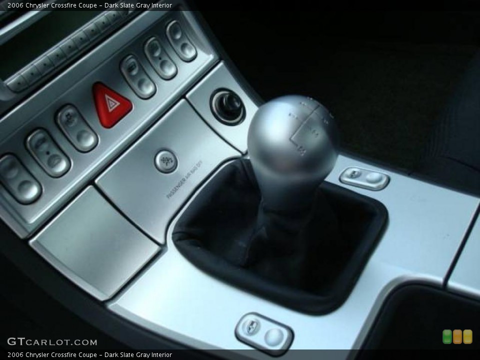 Dark Slate Gray Interior Transmission for the 2006 Chrysler Crossfire Coupe #14853711