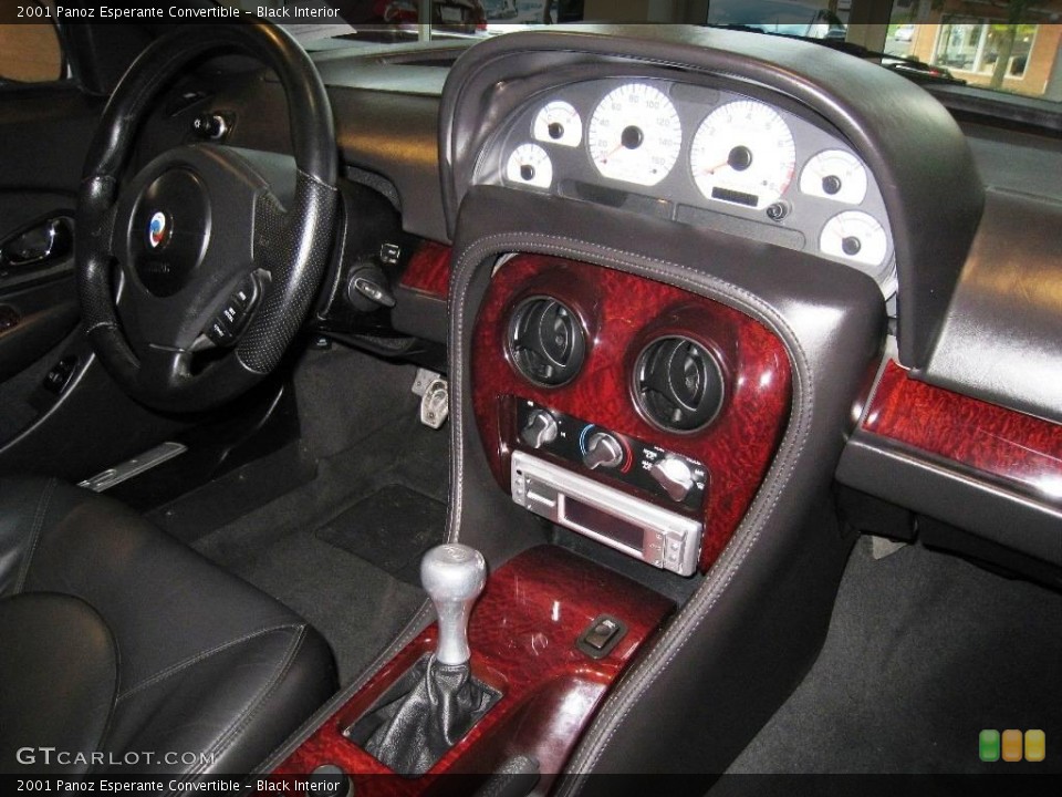 Black 2001 Panoz Esperante Interiors