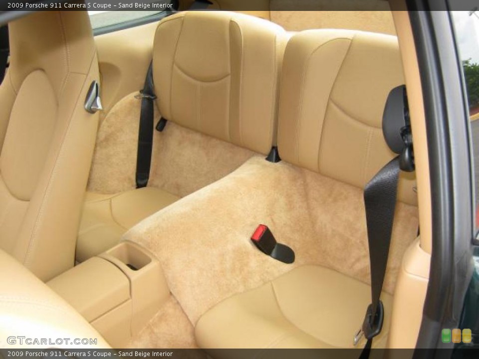 Sand Beige Interior Photo for the 2009 Porsche 911 Carrera S Coupe #15175954