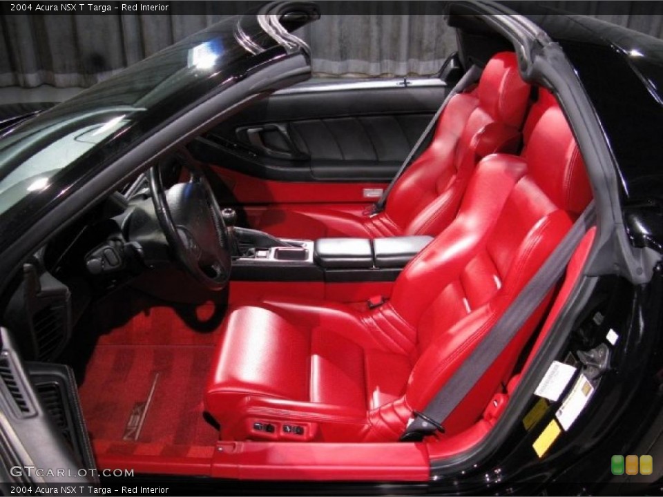 Red Interior Photo for the 2004 Acura NSX T Targa #15282702