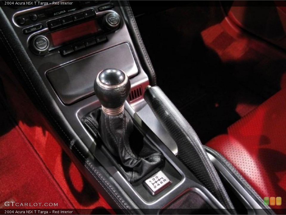 Red Interior Transmission for the 2004 Acura NSX T Targa #15282892