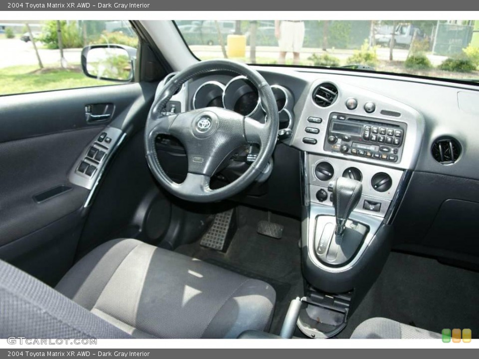 Dark Gray Interior Dashboard for the 2004 Toyota Matrix XR AWD #15287424