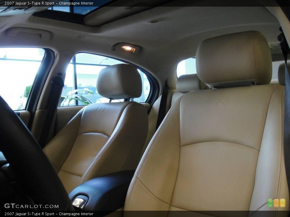 Champagne Interior Photo for the 2007 Jaguar S-Type R Sport #15300504