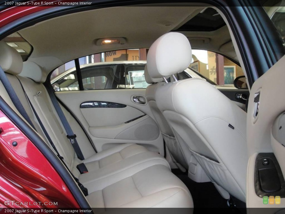 Champagne Interior Photo for the 2007 Jaguar S-Type R Sport #15300699