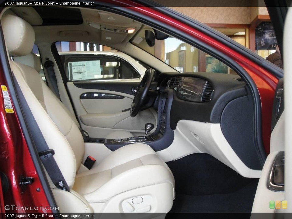 Champagne Interior Photo for the 2007 Jaguar S-Type R Sport #15300754