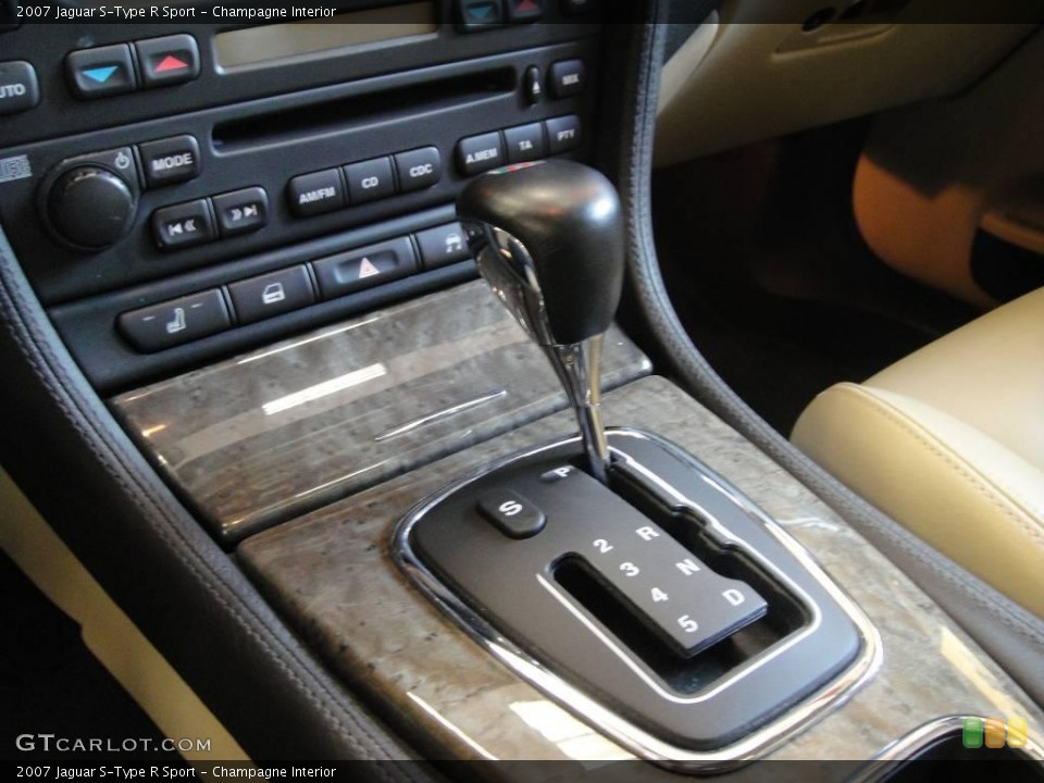 Champagne Interior Transmission for the 2007 Jaguar S-Type R Sport #15300804