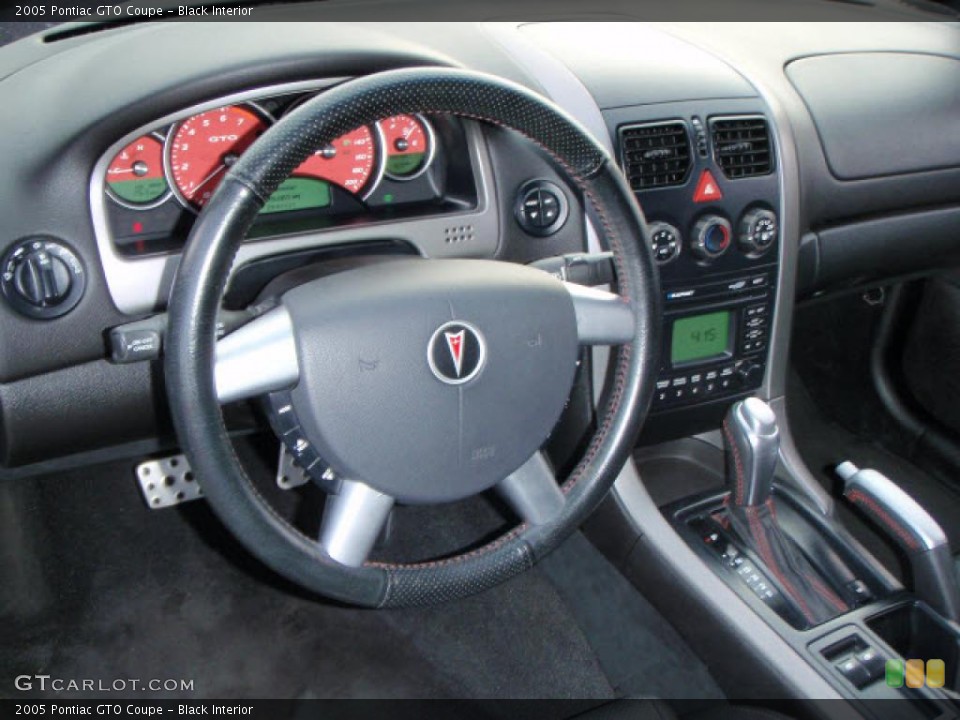Black Interior Transmission for the 2005 Pontiac GTO Coupe #1538335