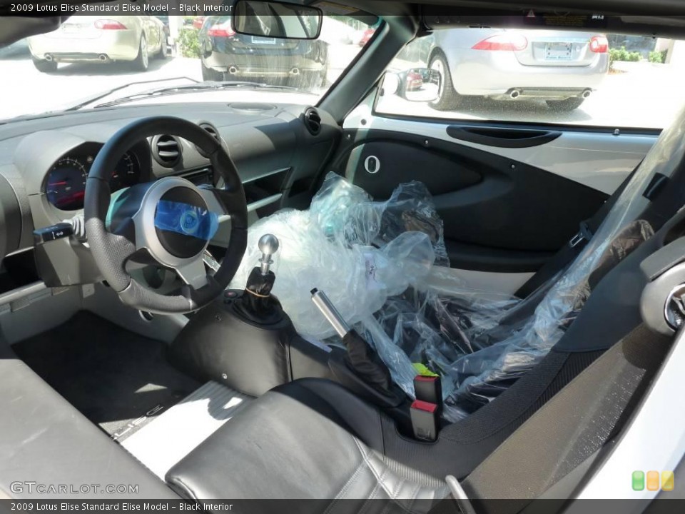 Black Interior Photo for the 2009 Lotus Elise  #15475661