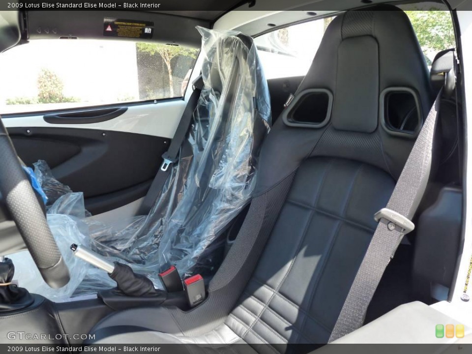 Black Interior Photo for the 2009 Lotus Elise  #15475669