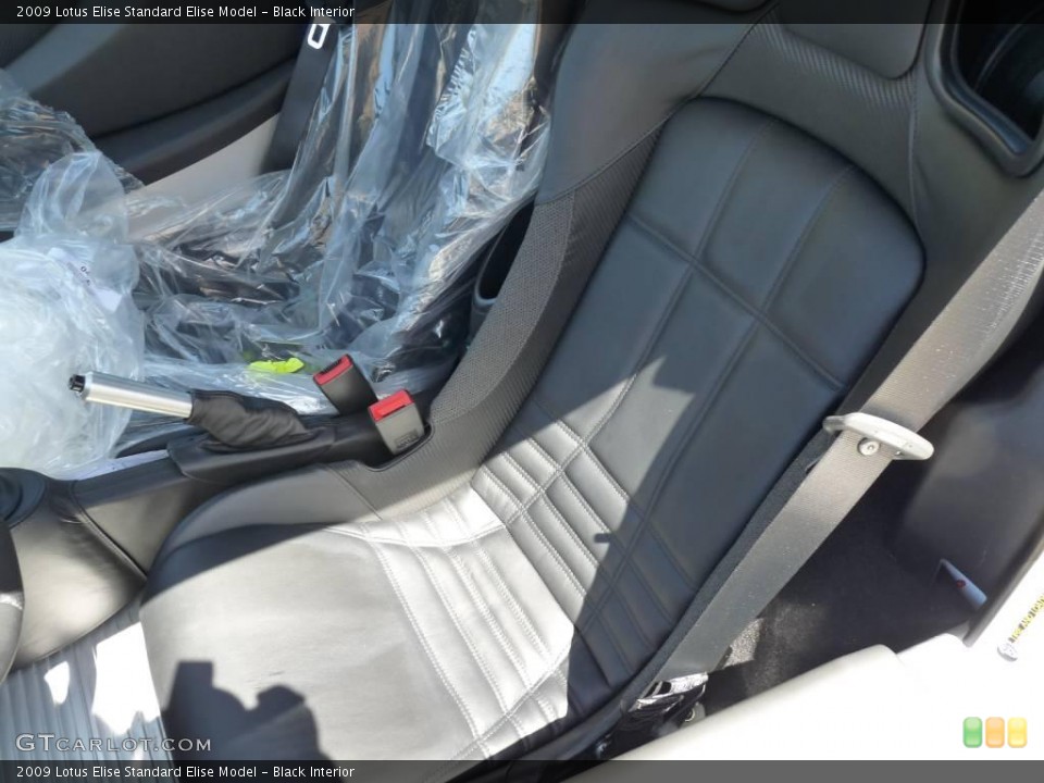 Black Interior Photo for the 2009 Lotus Elise  #15475673