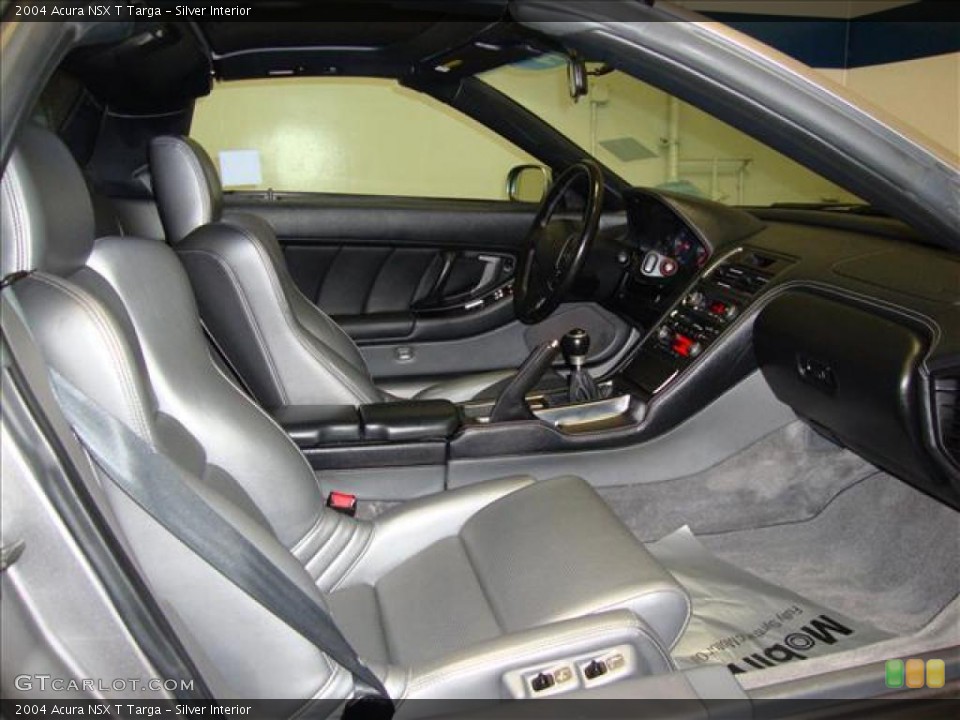 Silver 2004 Acura NSX Interiors