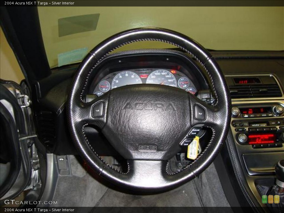 Silver Interior Steering Wheel for the 2004 Acura NSX T Targa #15524631