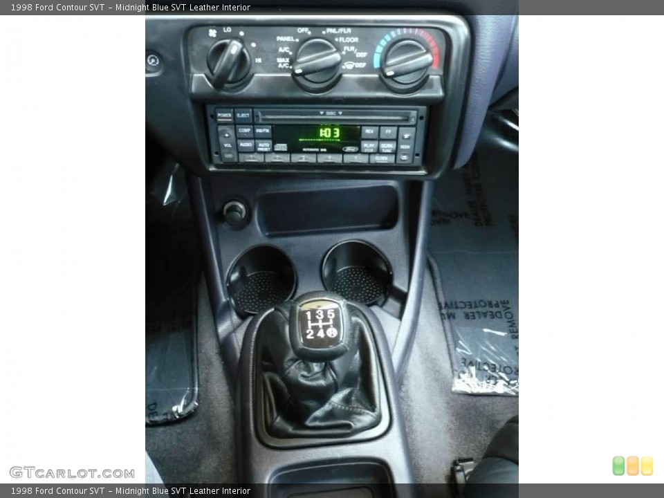 Midnight Blue SVT Leather Interior Transmission for the 1998 Ford Contour SVT #15530534