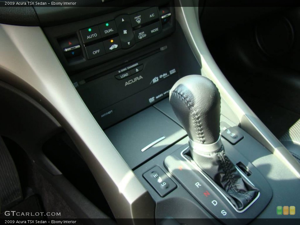 Ebony Interior Transmission for the 2009 Acura TSX Sedan #15721451