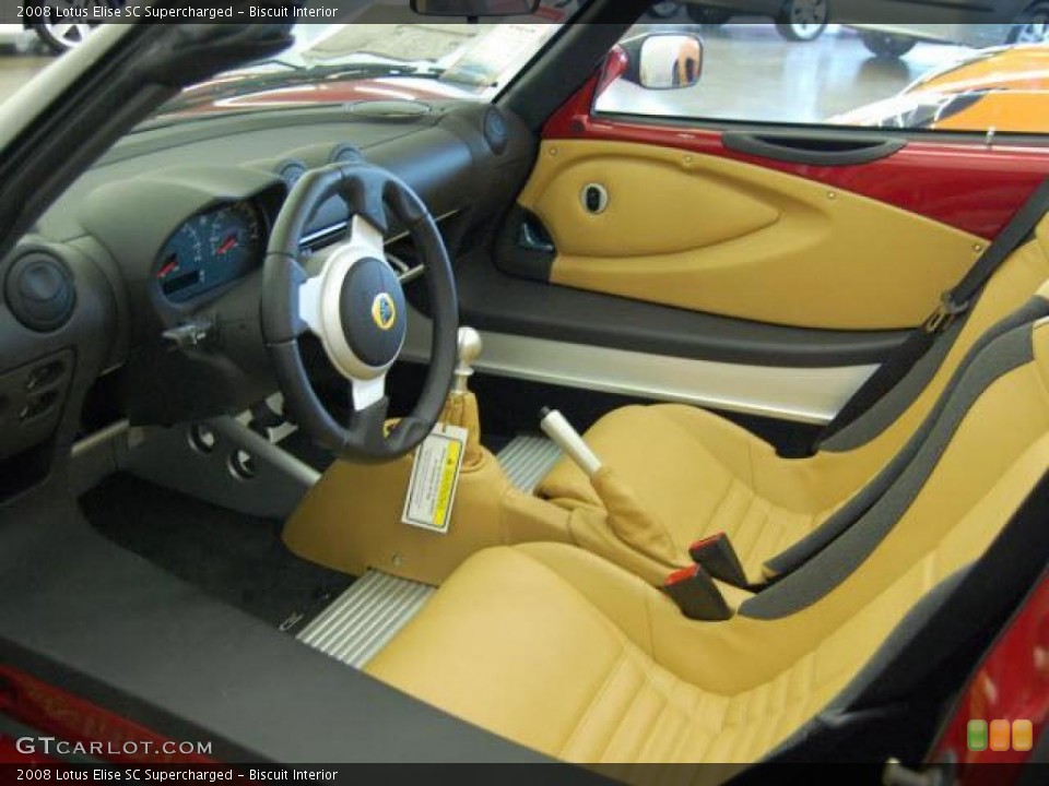 Biscuit Interior Prime Interior for the 2008 Lotus Elise SC Supercharged #15789446