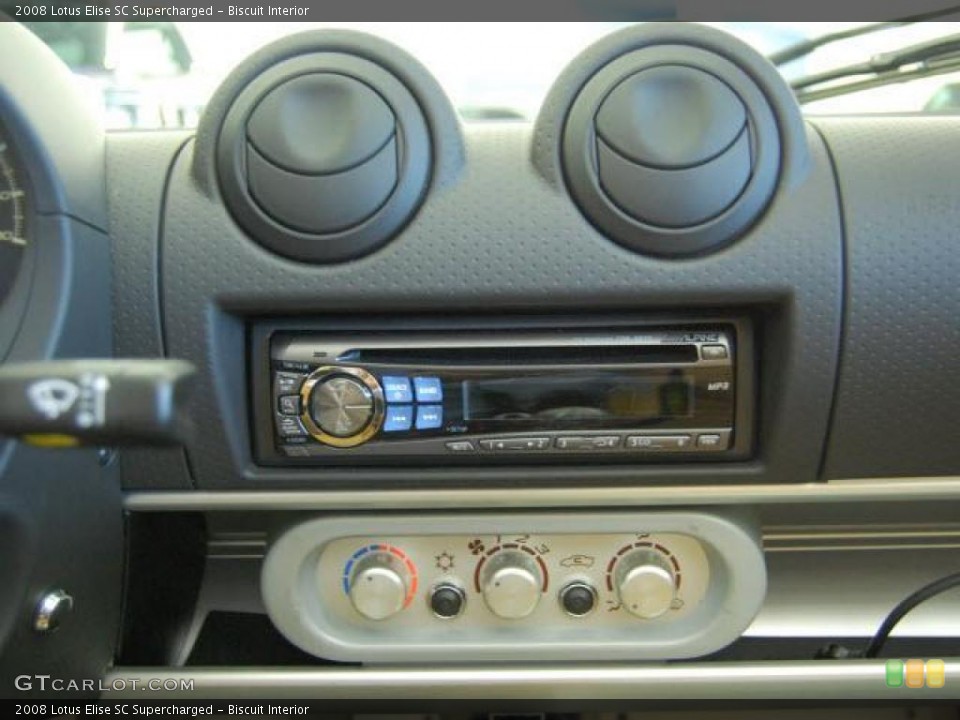 Biscuit Interior Controls for the 2008 Lotus Elise SC Supercharged #15789458