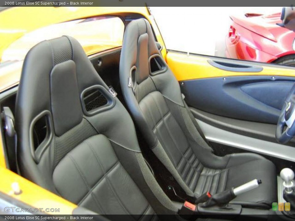 Black Interior Photo for the 2008 Lotus Elise SC Supercharged #15789474