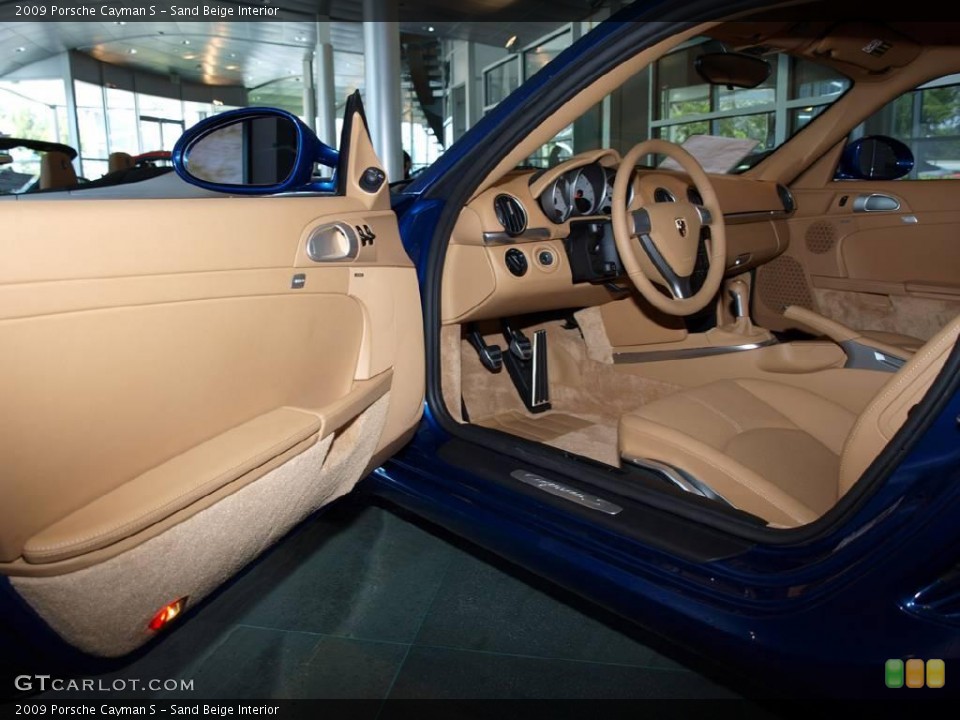 Sand Beige Interior Photo for the 2009 Porsche Cayman S #15819220