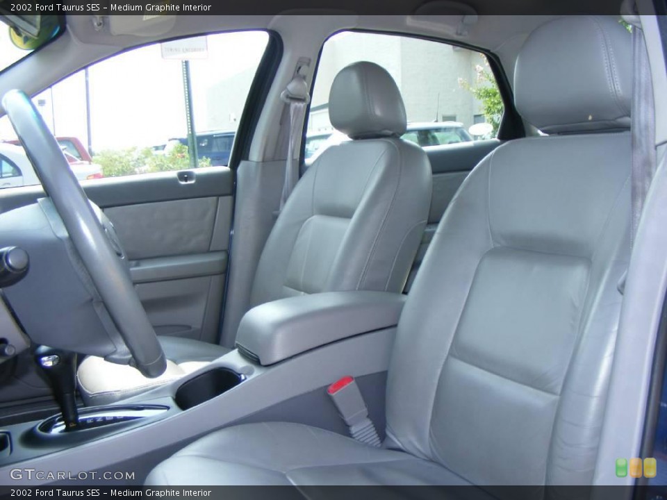 Medium Graphite Interior Front Seat for the 2002 Ford Taurus SES #15885060