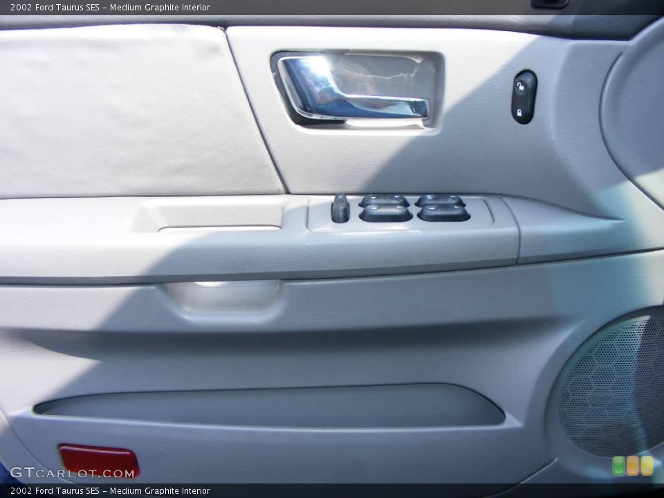 Medium Graphite Interior Door Panel for the 2002 Ford Taurus SES #15885124