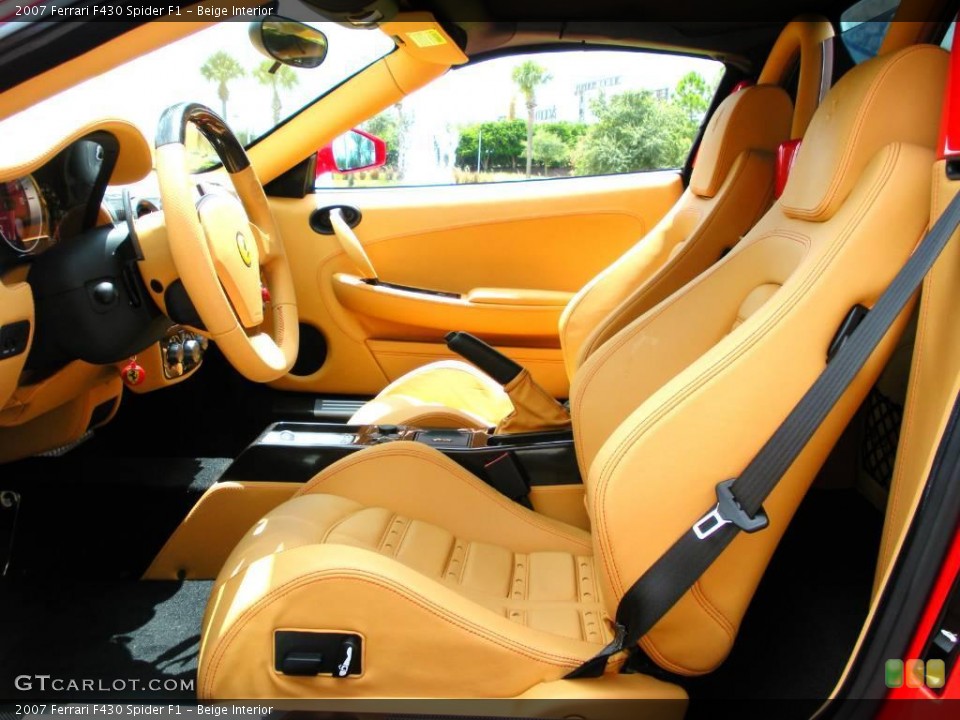 Beige Interior Photo for the 2007 Ferrari F430 Spider F1 #15981689