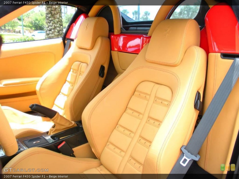 Beige Interior Photo for the 2007 Ferrari F430 Spider F1 #15981714