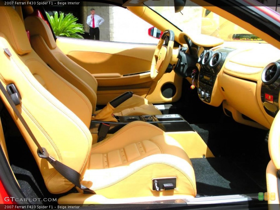 Beige Interior Photo for the 2007 Ferrari F430 Spider F1 #15981728