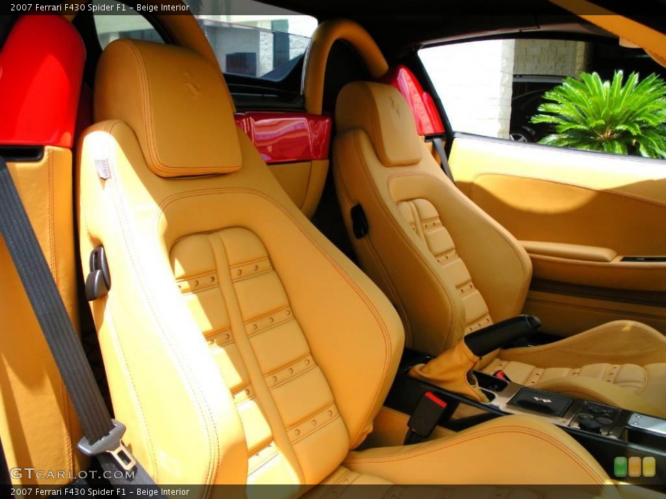 Beige Interior Photo for the 2007 Ferrari F430 Spider F1 #15981744