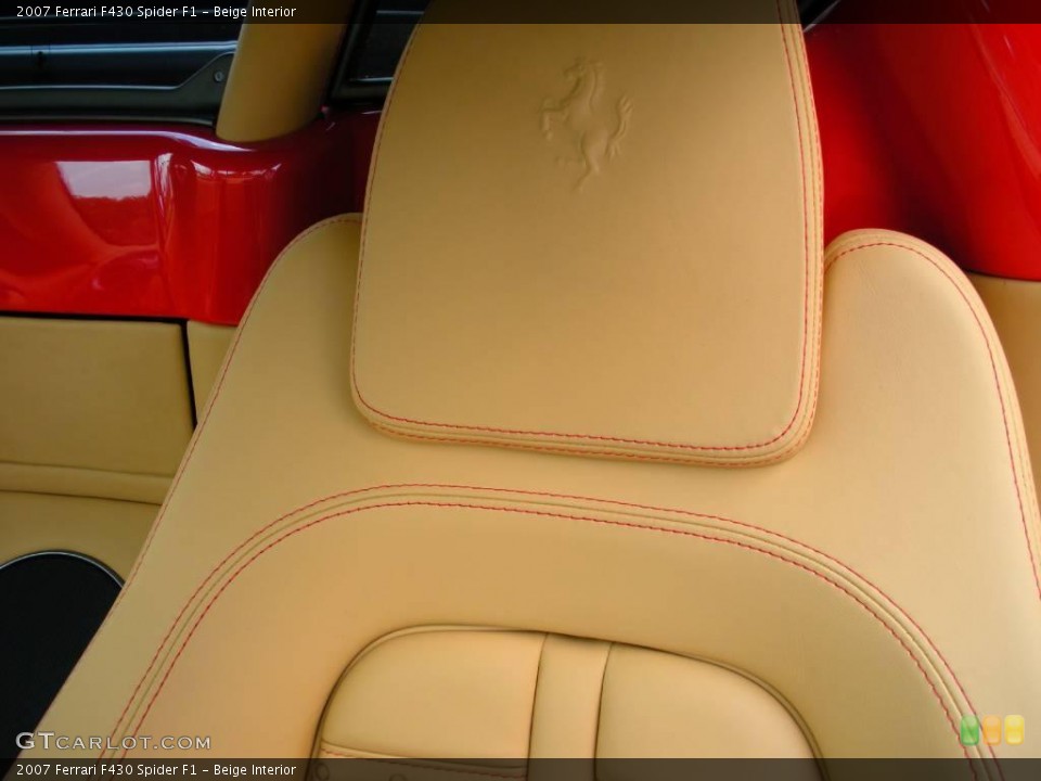 Beige Interior Photo for the 2007 Ferrari F430 Spider F1 #15981924
