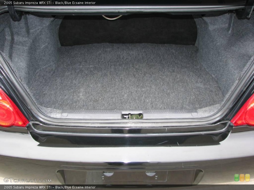 Black/Blue Ecsaine Interior Trunk for the 2005 Subaru Impreza WRX STi #1598974