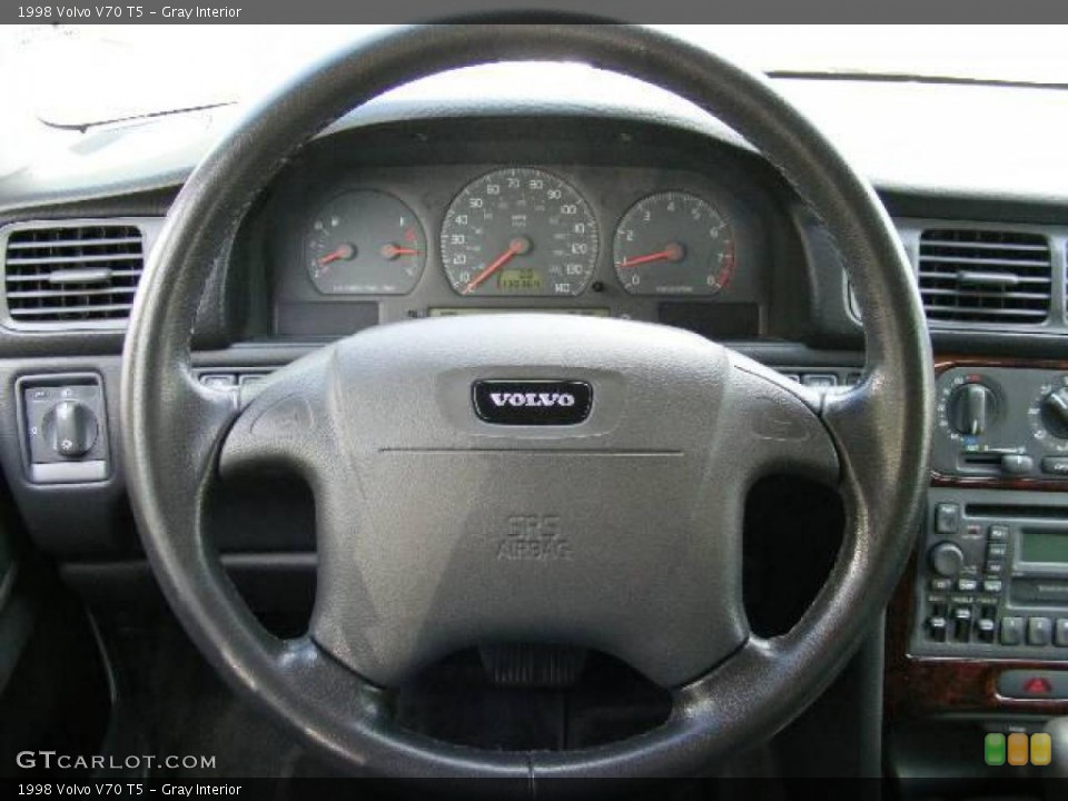 Gray Interior Steering Wheel for the 1998 Volvo V70 T5 #16038719