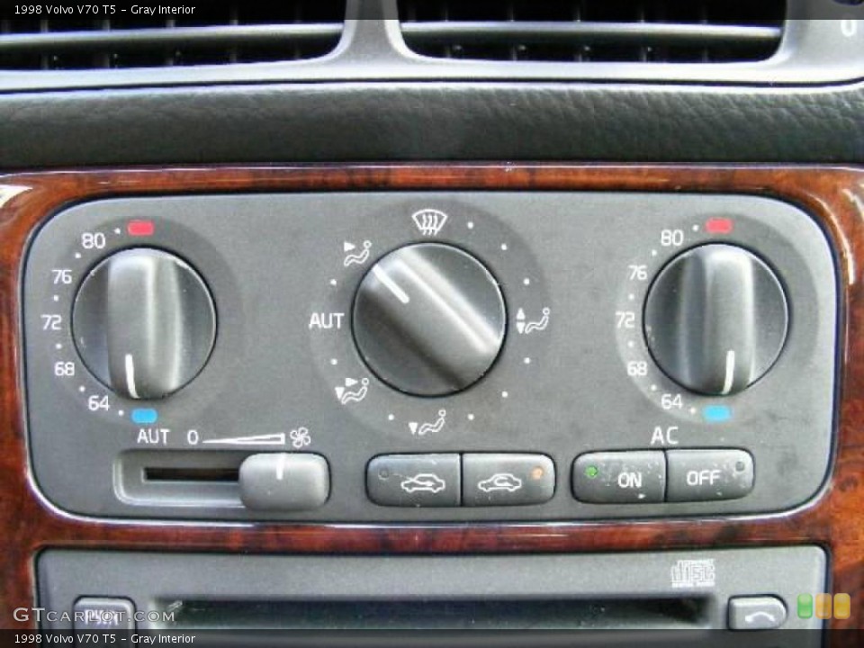 Gray Interior Controls for the 1998 Volvo V70 T5 #16038755